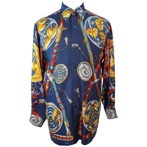 hermes mens shirt silk|hermes ready to wear men's.